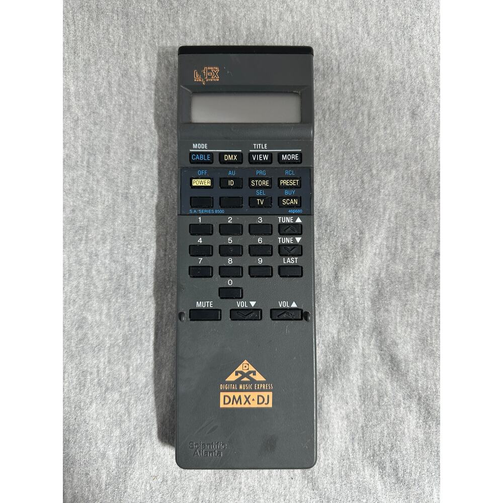 Scientific Atlanta DMR-28 Digital Music Express DMX-DJ Multi-Function Remote